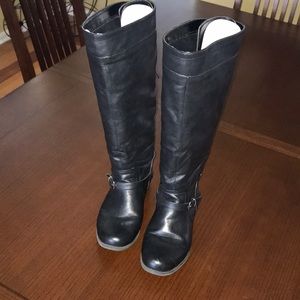 XOXO SZ 9 Black Riding Boot